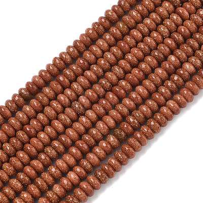 Synthetic Goldstone Beads Strands G-K343-C52-01B-1