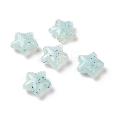 Opaque Acrylic with Point Pattern Beads OACR-G010-02D-1