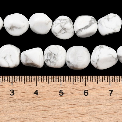 Natural Howlite Beads Strands GG-CBA787B-A03-1