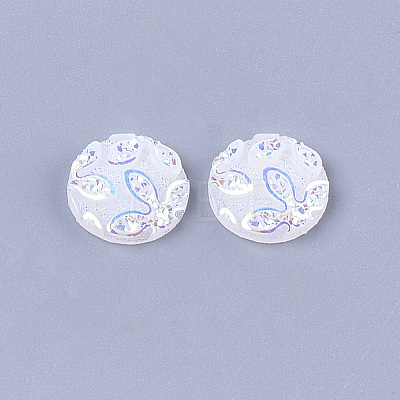 Resin Cabochons CRES-T012-03-1