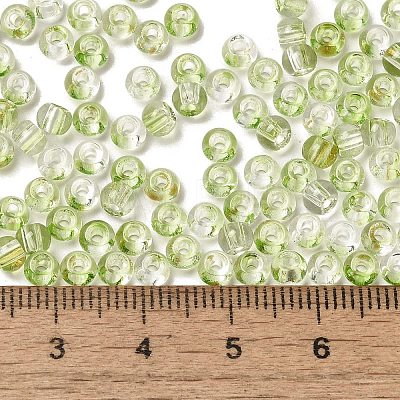 Transparent Colours Glass Round Beads SEED-F006-05A-01-1