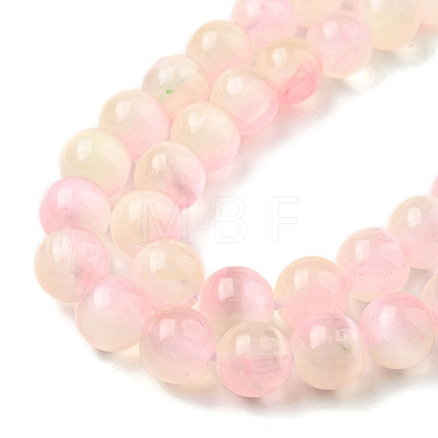 Natural Selenite Beads Strands G-P493-01L-1