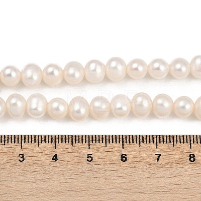 Natural Cultured Freshwater Pearl Beads Strands PEAR-I007-07Y-10A-1