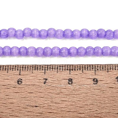Glass Imitation Cat Eye Beads Strands GLAA-N075-01A-05-1
