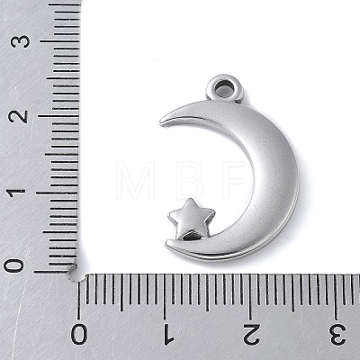 304 Stainless Steel Pendants STAS-E548-03P-1