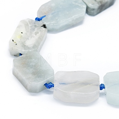 Natural Aquamarine Beads Strands G-F725-07-1