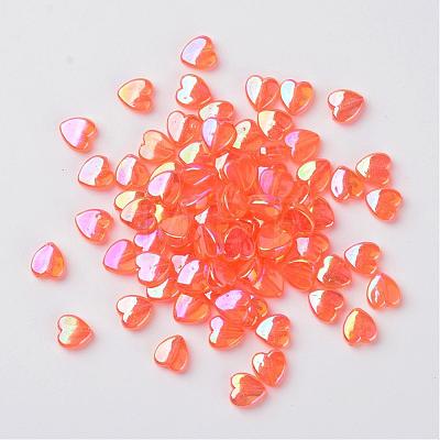 Transparent Acrylic Beads PL539-816-1