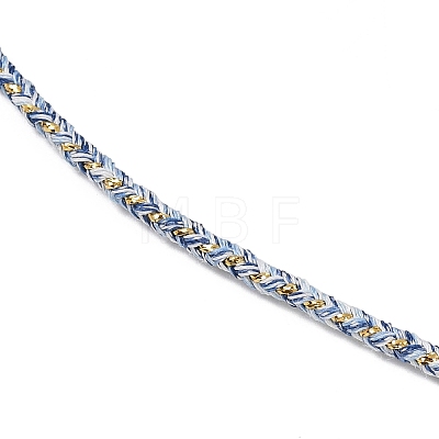 2.5MM Round Nylon Cotton Cord Necklace Making NJEW-C106-01G-11-1