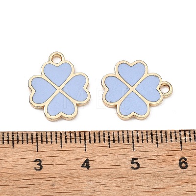 Alloy Enamel Pendants ENAM-G235-07G-02-1