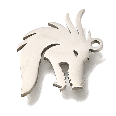 201 Stainless Steel Pendants STAS-R136-28P-1