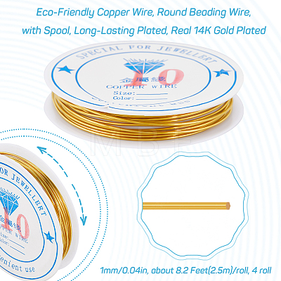 SUNNYCLUE Eco-Friendly Copper Wire CWIR-SC0001-04E-G-1