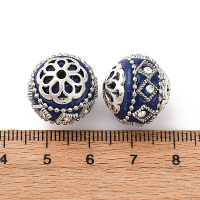 Handmade Resin Indonesia Beads IPDL-E010-20-A-02P-1