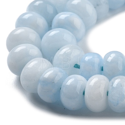 Natural White Jade Beads Strands G-E507-01J-1