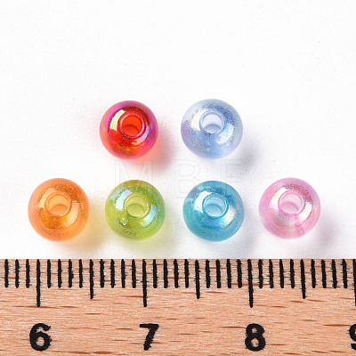 Transparent Acrylic Beads MACR-S370-B6mm-1