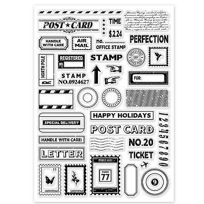 Custom PVC Plastic Stamps DIY-WH0296-0034-1