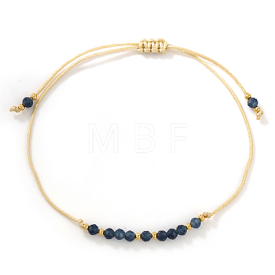 Natural Birthstone Braided Bead Bracelets for Women VA8051-9-1