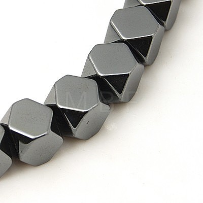 Non-magnetic Synthetic Hematite Beads Strands G-E187-1-1