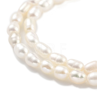 Natural Cultured Freshwater Pearl Beads Strands PEAR-P062-01H-1