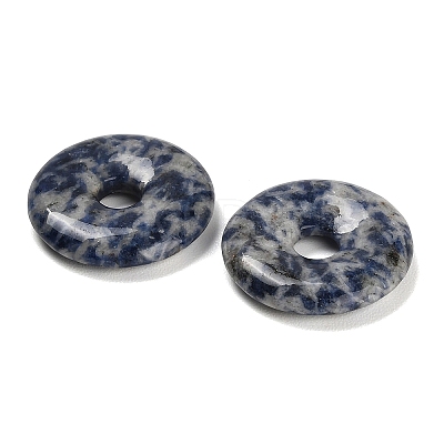 Natural Blue Spot Jasper Pendants G-F831-A09-1