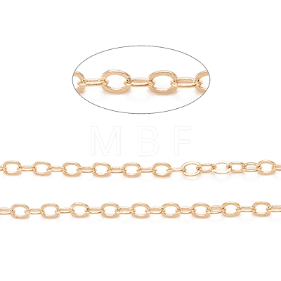 Brass Cable Chains CHC-S003-13G-1