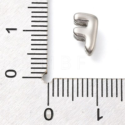 304 Stainless Steel Slide Charms STAS-B075-37P-F-1