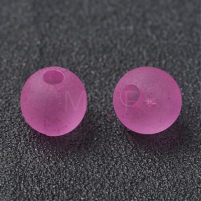 Transparent Acrylic Beads PL705-C28-1