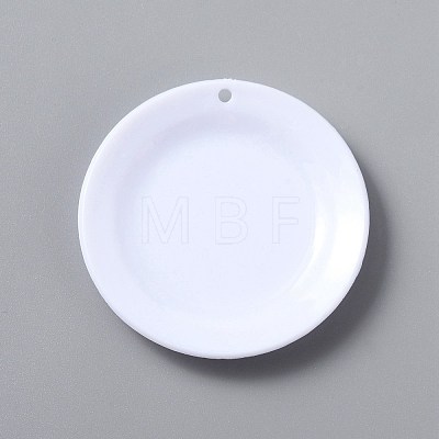 Mini ABS Plastic Dish DJEW-WH0015-56D-1