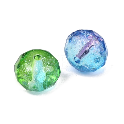 Two-Tone Transparent Acrylic Beads AC-CBAE44E-01A-09-1