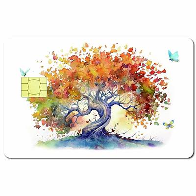 PVC Plastic Waterproof Card Stickers DIY-WH0432-125-1