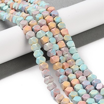 Natural Rainbow Alashan Agate Beads Strands G-NH0022-L01-01-1