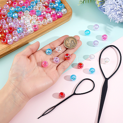 1Bag Plastic Hair Braiding Tool FIND-PH0061-99-1