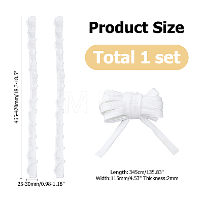 Silks Satins Ribbon OCOR-WH0105-180B-1