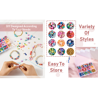 DIY Beads Jewelry Making Findings Kit DIY-CW0001-36-1