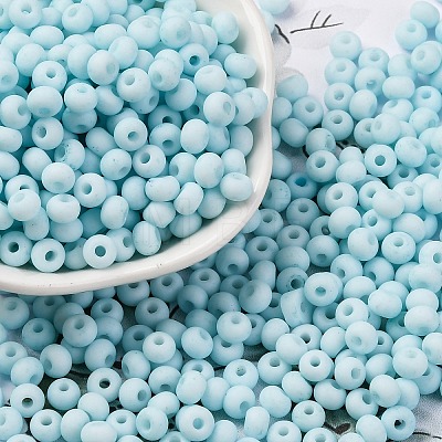 Baking Paint Glass Seed Beads SEED-C003-02E-1