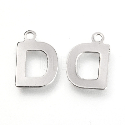 Non-Tarnish 201 Stainless Steel Charms STAS-C021-06P-D-1