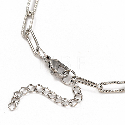 K9 Glass Rhinestone Link Bracelets BJEW-JB05355-1