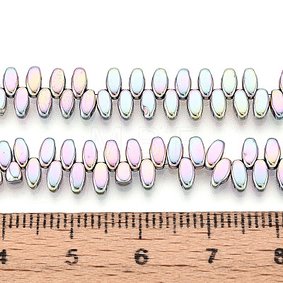 Electroplated Synthetic Non-magnetic Hematite Beads Strands G-T139-65G-1