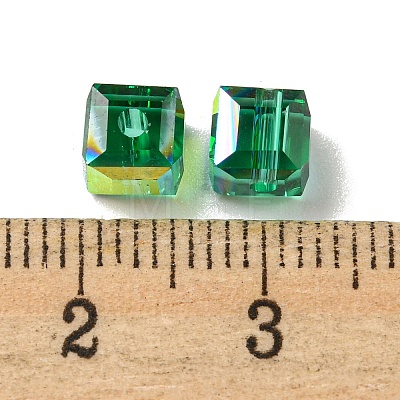 Electroplate Glass Beads EGLA-Z004-04A-01-1