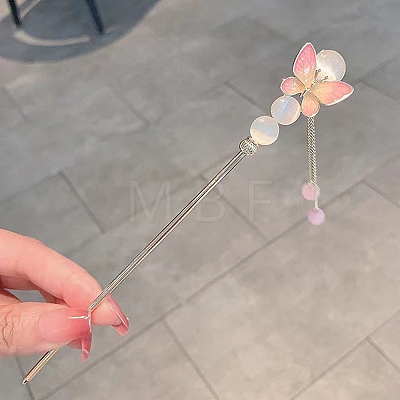 Alloy Enamel Hair Sticks PW-WG40C17-01-1