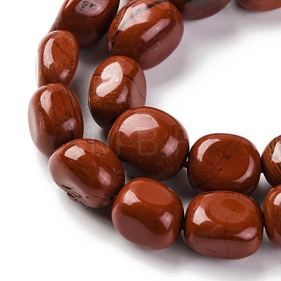 Natural Red Jasper Beads Strands G-G146-A04-02-1