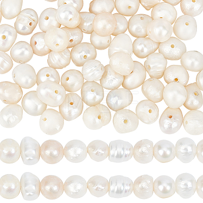 SUNNYCLUE 1 Strands Natural Cultured Freshwater Pearl Beads Strands PEAR-SC0001-15-1