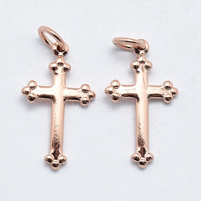 Brass Pendants KK-J279-30RG-NR-1