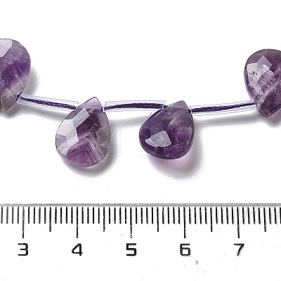 Natural Amethyst Beads Strands G-K382-C03-01-1