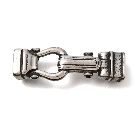 Viking Knot 304 Stainless Steel Connector Charms STAS-F356-12AS-01-1