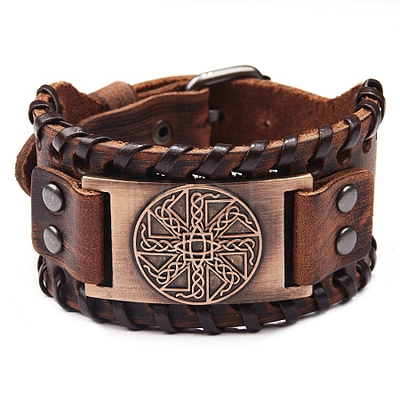 Alloy Sailor's Knot Link Bracelet PW-WG38164-03-1