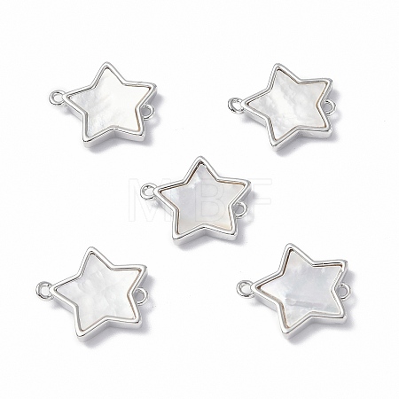 Brass Connector Charms KK-R134-041P-1