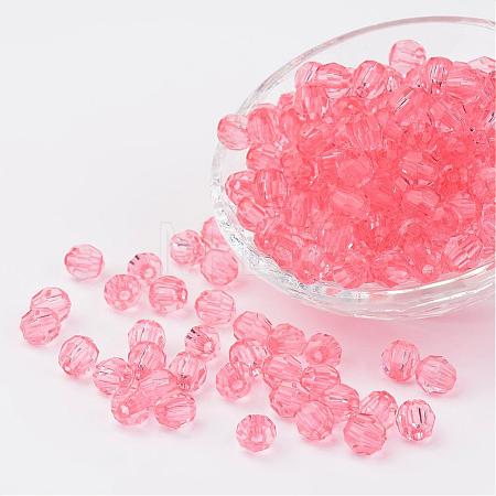 Transparent Acrylic Beads DB8mmC-37-1