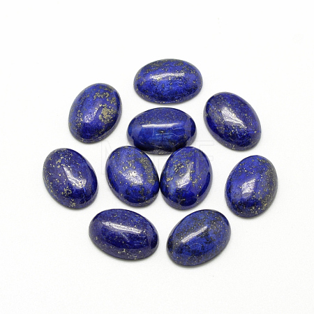 Natural Lapis Lazuli Cabochons X-G-R415-13x18-33-1