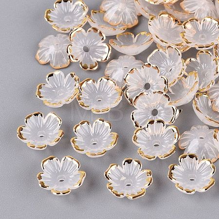 Plastic Bead Caps KY-Q005-04A-02-1