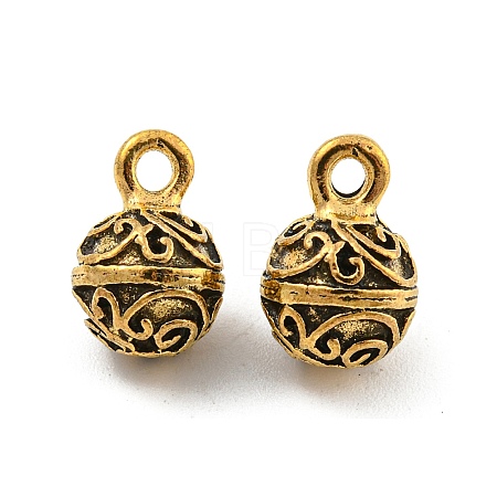Tibetan Style Alloy Charms FIND-M011-02AG-1